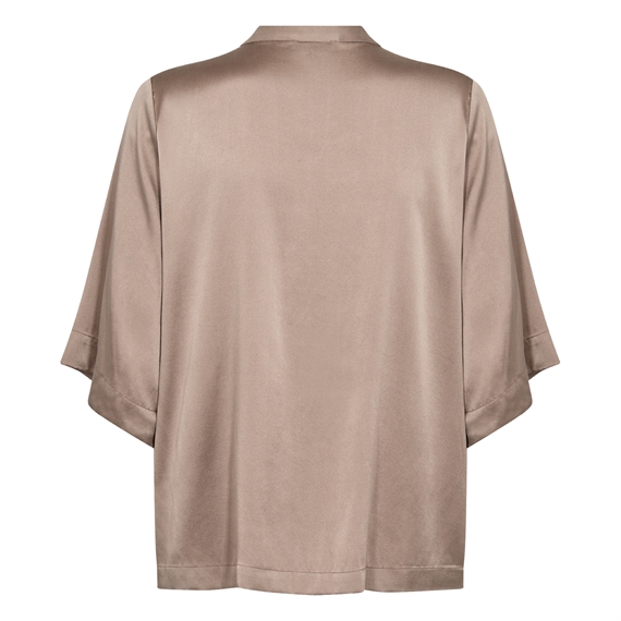 Levete Room LR-HERA 1 Bluse, Taupe Gray 